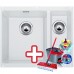BLANCO Subline 340/160 - U dřez Silgranit bílý 513790 + ZDARMA VILEDA MOP Easy Wring