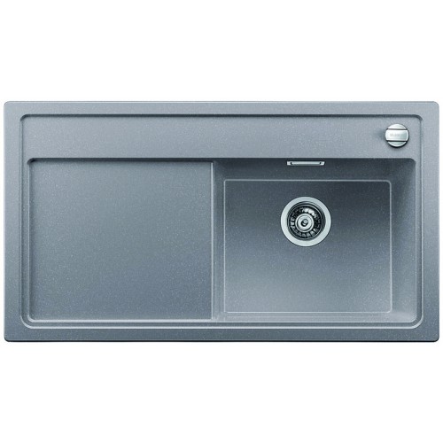 BLANCO Zenar 5 S dřez Silgranit aluminium, dřez vpravo, s excentrem 520455 BLANCO Zenar 5 S dřez Silgranit aluminium, dřez vpravo, s excentrem 520455