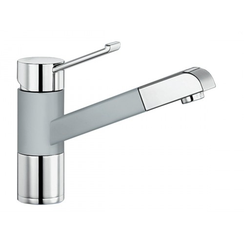 BLANCO Zenos-S Keramik dřezová baterie aluminium/chrom 517830 BLANCO Zenos-S Keramik dřezová baterie aluminium/chrom 517830