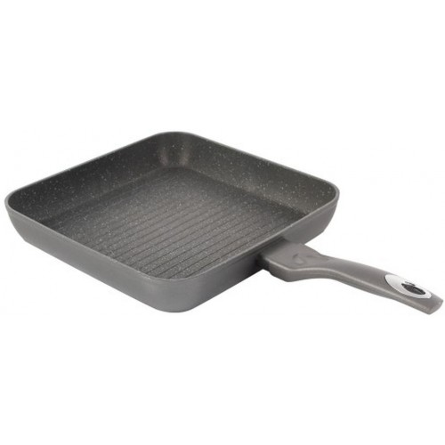 BLAUMANN Gray Granit Pánev grilovací 26 x 26 cm BL-1547N BLAUMANN Gray Granit Pánev grilovací 26 x 26 cm BL-1547N