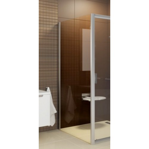 RAVAK Blix BLPS-100 pevná sprchová stěna, bright alu+Grafit 9BHA0C00ZH RAVAK Blix BLPS-100 pevná sprchová stěna, bright alu+Grafit 9BHA0C00ZH