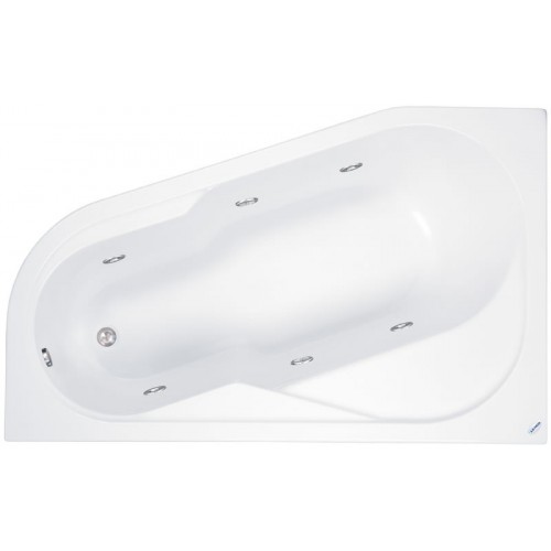 TEIKO Vana Bodam L rohová 160 x 100 cm - HTP systém BASIC, levá V210160L04T01011 TEIKO Vana Bodam L rohová 160 x 100 cm - HTP systém BASIC, levá V210160L04T01011