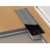 Boki Podlahový konvektor bez ventilátoru 1600 x 260 x 90 mm pozink FMK-26-160-09-01