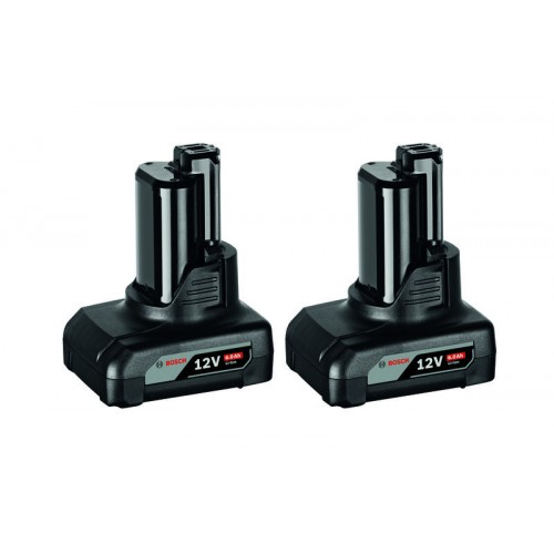 BOSCH 2× GBA 12V 6.0AH PROFESSIONAL Akumulátor 1600A00X7M BOSCH 2× GBA 12V 6.0AH PROFESSIONAL Akumulátor 1600A00X7M