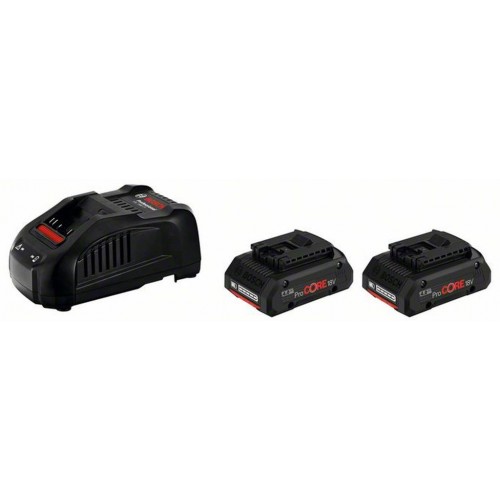 BOSCH 2x ProCORE18V 4.0Ah + GAL 1880 CV Startovací sada 1600A016GF BOSCH 2x ProCORE18V 4.0Ah + GAL 1880 CV Startovací sada 1600A016GF