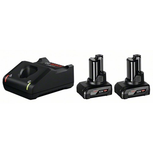 BOSCH Startovací sada 2x GBA 12V 6.0Ah + GAL 12V-40 1600A01B20 BOSCH Startovací sada 2x GBA 12V 6.0Ah + GAL 12V-40 1600A01B20