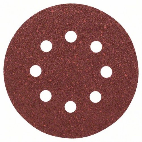 BOSCH 5dílná sada brusných papírů pro excentrické brusky, 125 mm 2609256A22 BOSCH 5dílná sada brusných papírů pro excentrické brusky, 125 mm 2609256A22