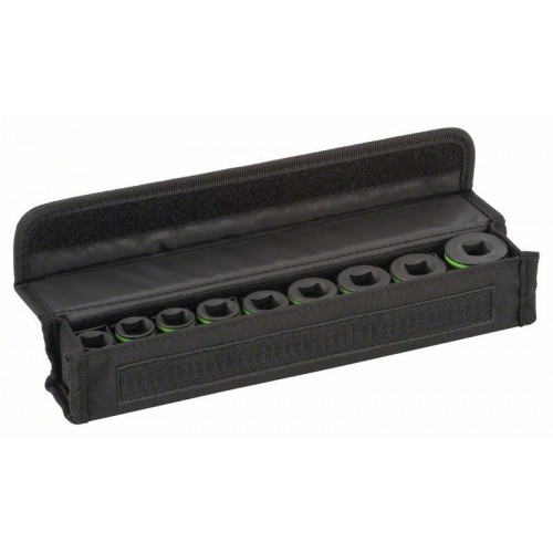BOSCH 9dílná sada nástrčných nástavců 1/2", 38mm 2608551100 BOSCH 9dílná sada nástrčných nástavců 1/2", 38mm 2608551100