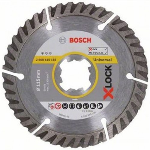 BOSCH X-LOCK Standard for Universal Řezný kotouč, 115×22,23×2×10mm 2608615165 BOSCH X-LOCK Standard for Universal Řezný kotouč, 115×22,23×2×10mm 2608615165