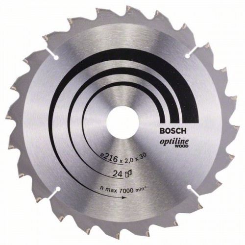 BOSCH Pilový kotouč Optiline Wood, 216 mm 2608640431 BOSCH Pilový kotouč Optiline Wood, 216 mm 2608640431