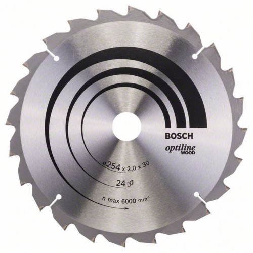 BOSCH Pilový kotouč Optiline Wood, 254x2,0/1,4 mm 2608640434 BOSCH Pilový kotouč Optiline Wood, 254x2,0/1,4 mm 2608640434