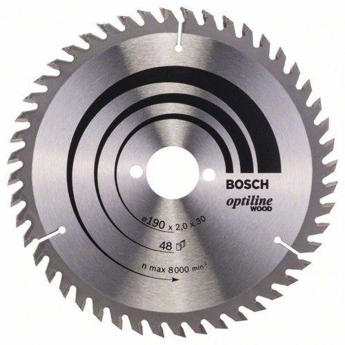 BOSCH Pilový kotouč Optiline Wood, 190x2,0/1,3 mm, 2608641186 BOSCH Pilový kotouč Optiline Wood, 190x2,0/1,3 mm, 2608641186