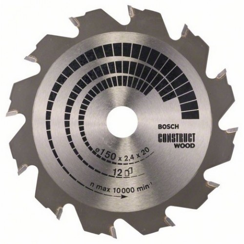 BOSCH Construct Wood Pilový kotouč , 150x2,4/1,4 mm 2608641199 BOSCH Construct Wood Pilový kotouč , 150x2,4/1,4 mm 2608641199
