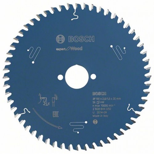 BOSCH Pilový kotouč Expert for Wood, 190x2,6/1,6 mm 2608644050 BOSCH Pilový kotouč Expert for Wood, 190x2,6/1,6 mm 2608644050