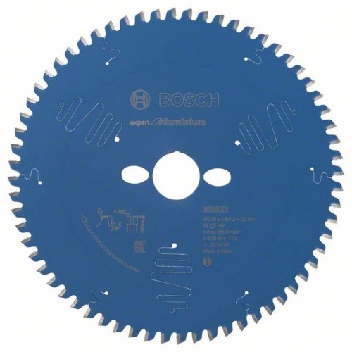 BOSCH Pilový kotouč Expert for Aluminium, 216 x 30 x 2,6 mm 64, 2608644110 BOSCH Pilový kotouč Expert for Aluminium, 216 x 30 x 2,6 mm 64, 2608644110