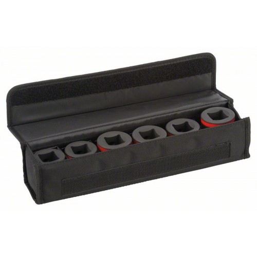 BOSCH 6dílná sada nástrčných nástavců 1", 60mm 2608551105 BOSCH 6dílná sada nástrčných nástavců 1", 60mm 2608551105
