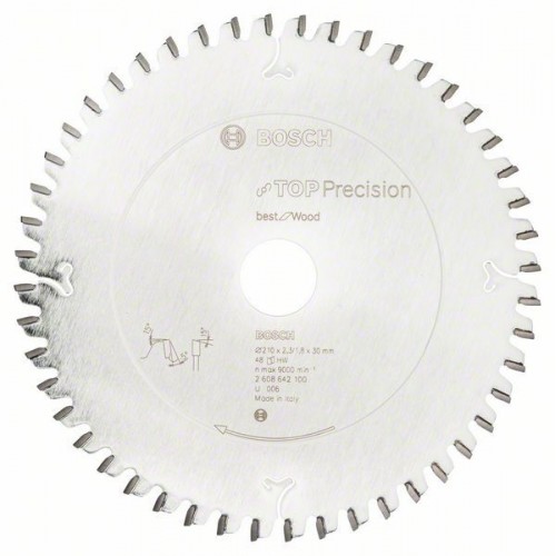 BOSCH Pilový kotouč do okružních pil Top Precision Best for Wood, 210x2,3/1,8 mm 2608642100 BOSCH Pilový kotouč do okružních pil Top Precision Best for Wood, 210x2,3/1,8 mm 2608642100