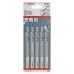 BOSCH Pilový plátek do kmitací pily T 318 A, 5ks 2608631319