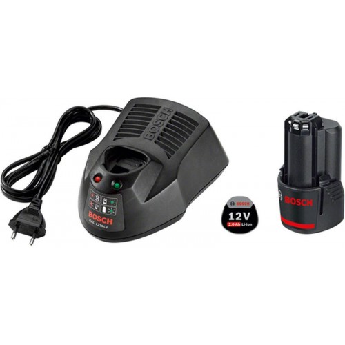 BOSCH Základní souprava GBA 12 V akumátor 2,0 Ah s nabíječkou AL 1130 CV 1.600.Z00.041 BOSCH Základní souprava GBA 12 V akumátor 2,0 Ah s nabíječkou AL 1130 CV 1.600.Z00.041