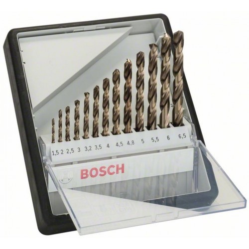 BOSCH Sada vrtáků do kovu Robust Line HSS-Co, 13dílná 2607019926 BOSCH Sada vrtáků do kovu Robust Line HSS-Co, 13dílná 2607019926