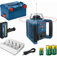 BOSCH GRL 300 HV PROFESSIONAL Rotační laser + LR 1, L-BOXX 0601061506