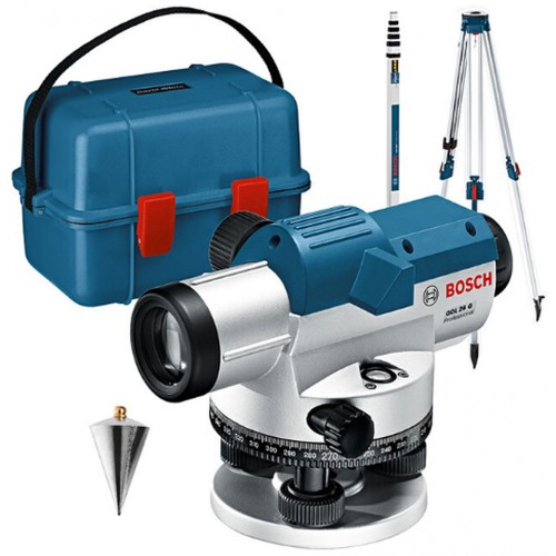 BOSCH GOL 26 D Optický nivelační přístroj 0601068002 BOSCH GOL 26 D Optický nivelační přístroj 0601068002