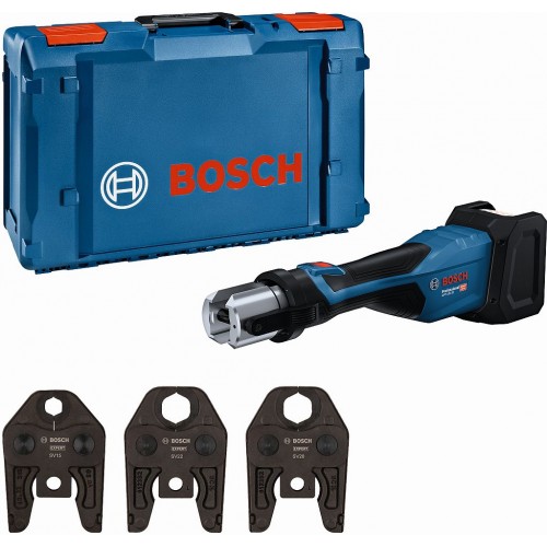 BOSCH GPT 18V-32 PROFESSIONAL Akumulátorové lisovací kleště, L-BOXX, 06019M2102 BOSCH GPT 18V-32 PROFESSIONAL Akumulátorové lisovací kleště, L-BOXX, 06019M2102