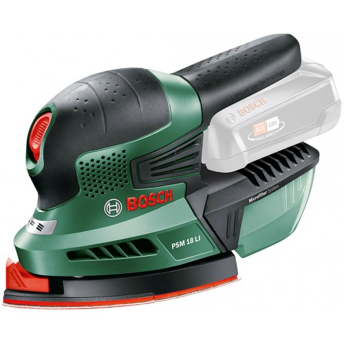 BOSCH PSM 18 LI Akumulátorová multibruska (bez aku) 06033A1321 BOSCH PSM 18 LI Akumulátorová multibruska (bez aku) 06033A1321