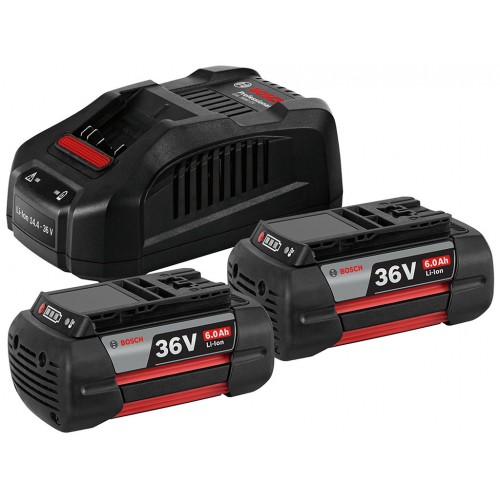 BOSCH 2× GBA 36V 6.0AH + GAL 3680 CV PROFESSIONAL Startovací sada 1600A00L1U BOSCH 2× GBA 36V 6.0AH + GAL 3680 CV PROFESSIONAL Startovací sada 1600A00L1U