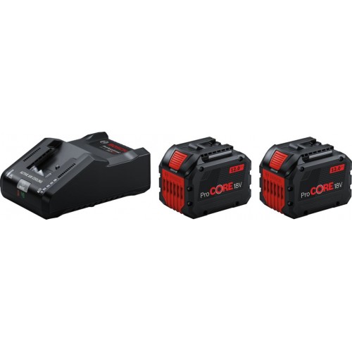 BOSCH Starter Set 2 x PROCORE18V 12.0AH + GAL 18V-160 PROFESSIONAL 1600A02T5W BOSCH Starter Set 2 x PROCORE18V 12.0AH + GAL 18V-160 PROFESSIONAL 1600A02T5W