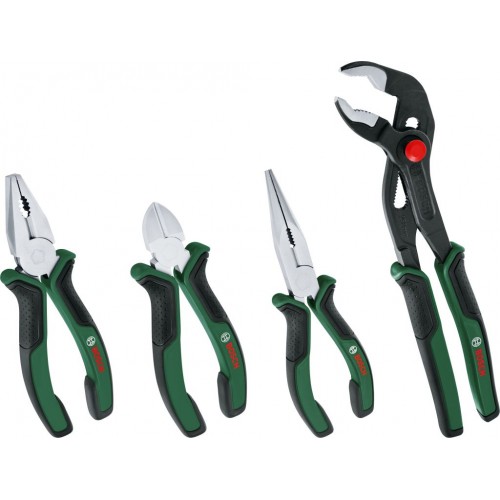 BOSCH Sada kleští 4 kusy 1600A02W7K BOSCH Sada kleští 4 kusy 1600A02W7K