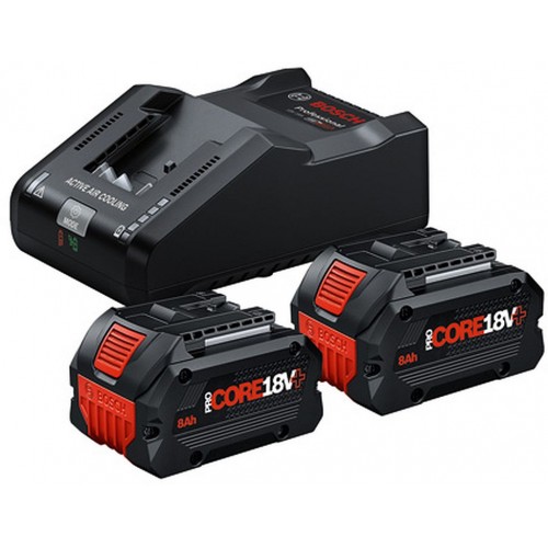 BOSCH Startovací sada 2 x ProCORE18V+ 8.0Ah + GAL 18V-160 1600A02X03 BOSCH Startovací sada 2 x ProCORE18V+ 8.0Ah + GAL 18V-160 1600A02X03