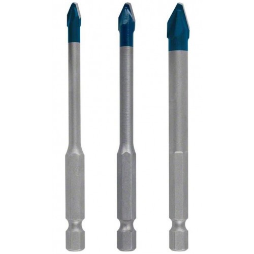 BOSCH HEX-9 HardCeramic Sada vrtáků do dlažby 3 ks - 5/6/8 mm 2608579511 BOSCH HEX-9 HardCeramic Sada vrtáků do dlažby 3 ks - 5/6/8 mm 2608579511