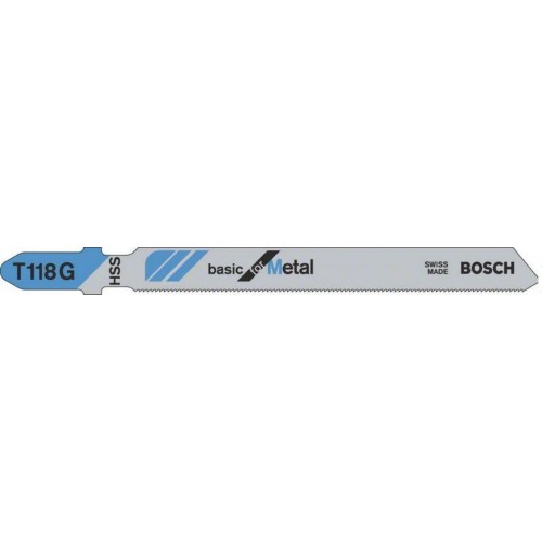 BOSCH Pilový plátek do kmitací pily T 118 G Basic for Metal 2608631012 BOSCH Pilový plátek do kmitací pily T 118 G Basic for Metal 2608631012