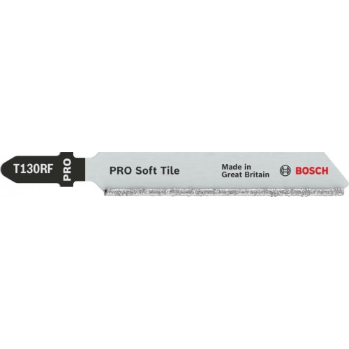 BOSCH Pilový plátek pro přímočaré pily PRO Soft Tile T130RF, 83 mm, 3 ks 2608633104 BOSCH Pilový plátek pro přímočaré pily PRO Soft Tile T130RF, 83 mm, 3 ks 2608633104