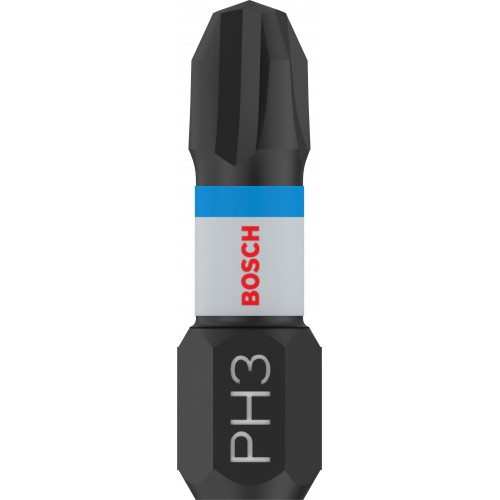 BOSCH Bit PRO Phillips Impact, PH3, 25 mm, 2 ks 2608522469 BOSCH Bit PRO Phillips Impact, PH3, 25 mm, 2 ks 2608522469