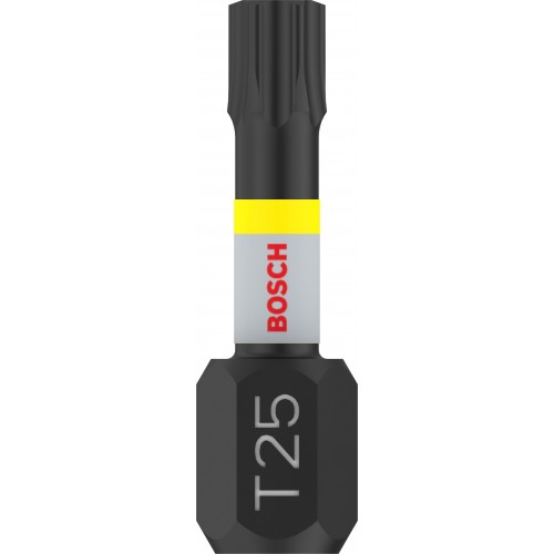 BOSCH Bit PRO Torx Impact, T25, 25 mm, 2 ks 2608522475 BOSCH Bit PRO Torx Impact, T25, 25 mm, 2 ks 2608522475