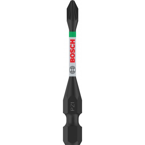 BOSCH Bit PRO Pozidriv Impact, PZ1, 55 mm, 2 ks 2608522543 BOSCH Bit PRO Pozidriv Impact, PZ1, 55 mm, 2 ks 2608522543