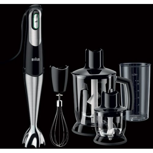 BRAUN Tyčový mixér Multiquick 7 MQ 745 Aperitive, černá/nerez 41001250 BRAUN Tyčový mixér Multiquick 7 MQ 745 Aperitive, černá/nerez 41001250
