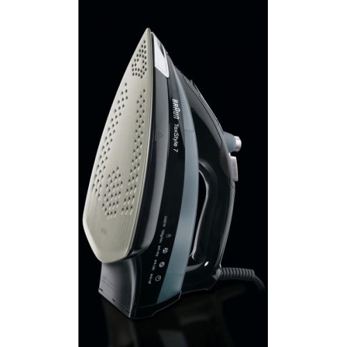 BRAUN Napařovací žehlička TexStyle 7 TS 745A, černá 41001267 BRAUN Napařovací žehlička TexStyle 7 TS 745A, černá 41001267