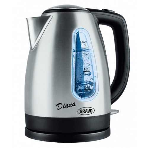 BRAVO DIANA B 4360 konvice 1,7L nerez 10330000 BRAVO DIANA B 4360 konvice 1,7L nerez 10330000