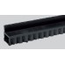 Hexaself - Brickslot 1 m plastový žlab s plastovým štěrbinovým nástavcem,