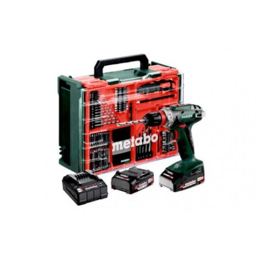 Metabo BS 18 Quick Set Akumulátorový vrtací šroubovák (18V 2x2Ah) 602217710 Metabo BS 18 Quick Set Akumulátorový vrtací šroubovák (18V 2x2Ah) 602217710