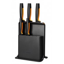 FISKARS Plastový blok s pěti noži černý 1057554