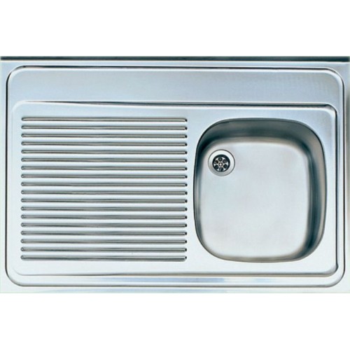ALVEUS CLASSIC 50 satin celoplošný dřez pravý, 90x60 cm, 1009081 ALVEUS CLASSIC 50 satin celoplošný dřez pravý, 90x60 cm, 1009081