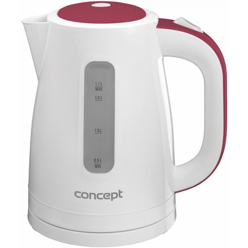 CONCEPT RK-2312 Rychlovarná konvice plastová 1,7 l Raspberry rk2312 CONCEPT RK-2312 Rychlovarná konvice plastová 1,7 l Raspberry rk2312