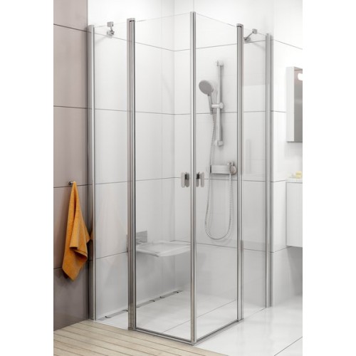RAVAK CHROME CRV2-90 sprchové dveře, white+Transparent 1QV70100Z1 RAVAK CHROME CRV2-90 sprchové dveře, white+Transparent 1QV70100Z1