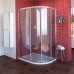 POLYSAN LUCIS LINE čtvrtkruhová sprchová zástěna 1200x900mm, levá