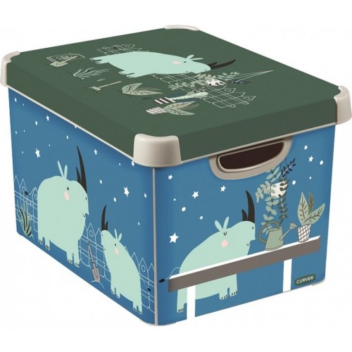 CURVER RHINO L úložný box 39,5 x 24 x 29,5 cm 04711-R20 CURVER RHINO L úložný box 39,5 x 24 x 29,5 cm 04711-R20