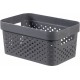 CURVER INFINITY 4,5L Úložný box 26 x 18 x 12 cm, recyklovaný plast, tmavě šedý 04747-G43